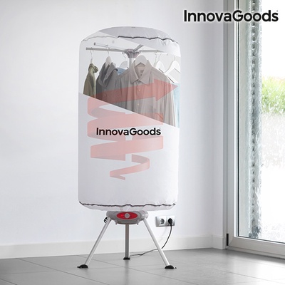 Secadora de Ropa Portátil Innovagoods 1000w Blanco Secadora de Ropa Portátil Innovagoods 1000w Blanco